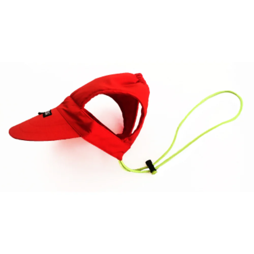 Dogobow Baseball Cap for Dogs (Red) (Get a Bow Free) - Image 3