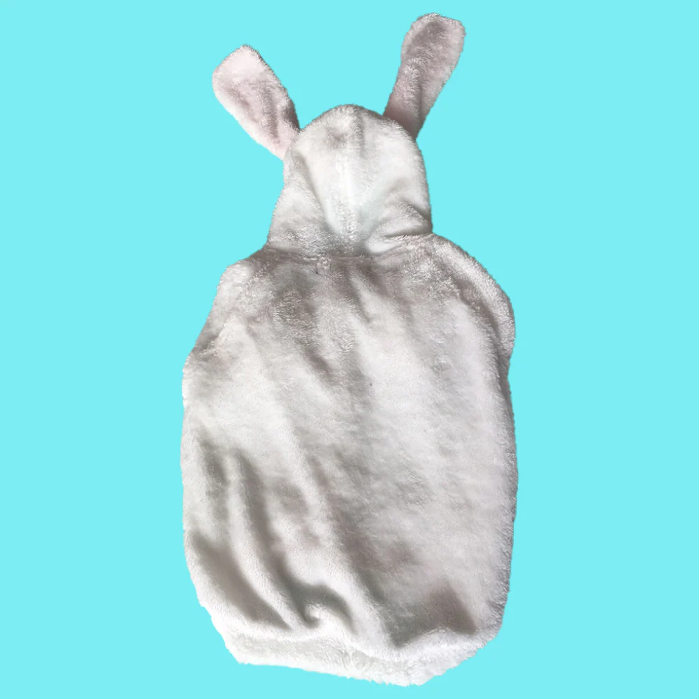 Dogobow Bunny Hoodie for Dogs and Cats (White) (Get a Bow Free) - Image 5
