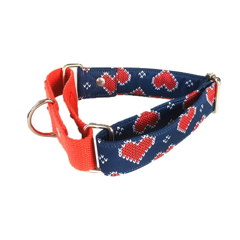 Dogobow Hearty Martingale Collar (Blue/Red) (Get a Bow Free) - Image 4