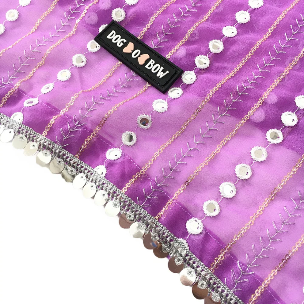 Dogobow Mirror Kurta for Dogs (Lilac) - Image 10