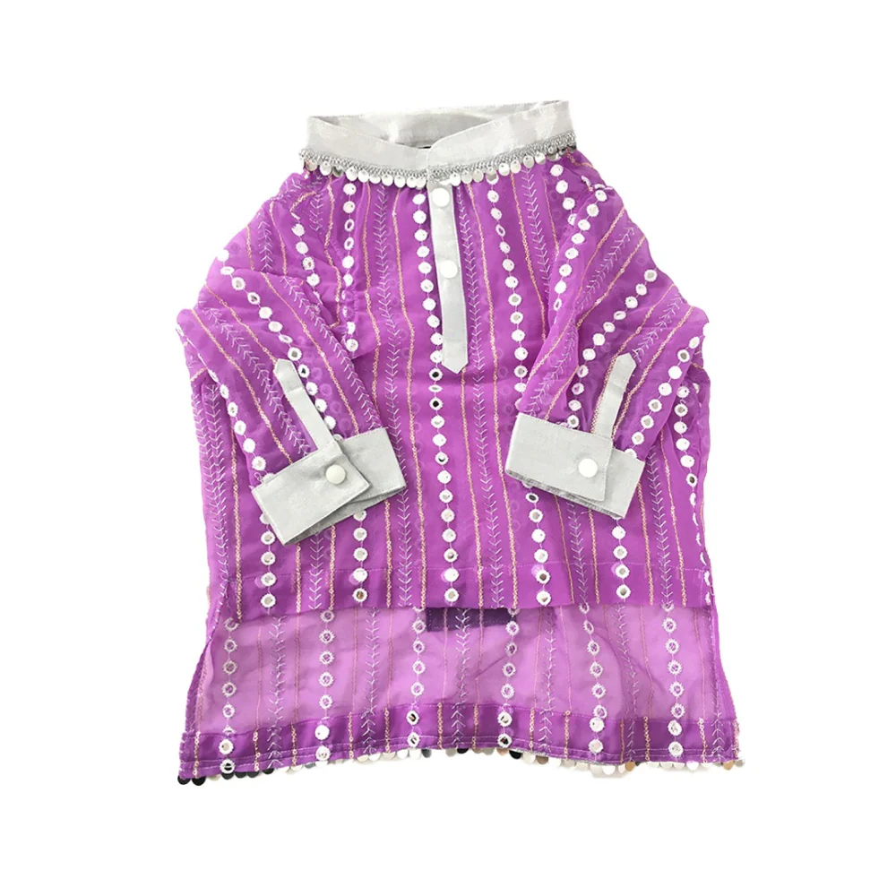 Dogobow Mirror Kurta for Dogs (Lilac) - Image 2