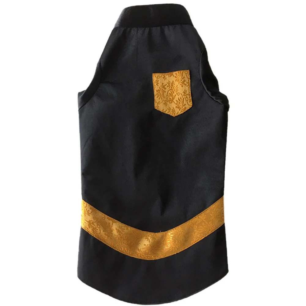 Dogobow Pathani Kurta for Dogs and Cats (Black) (Get a Bow Free) - Image 4