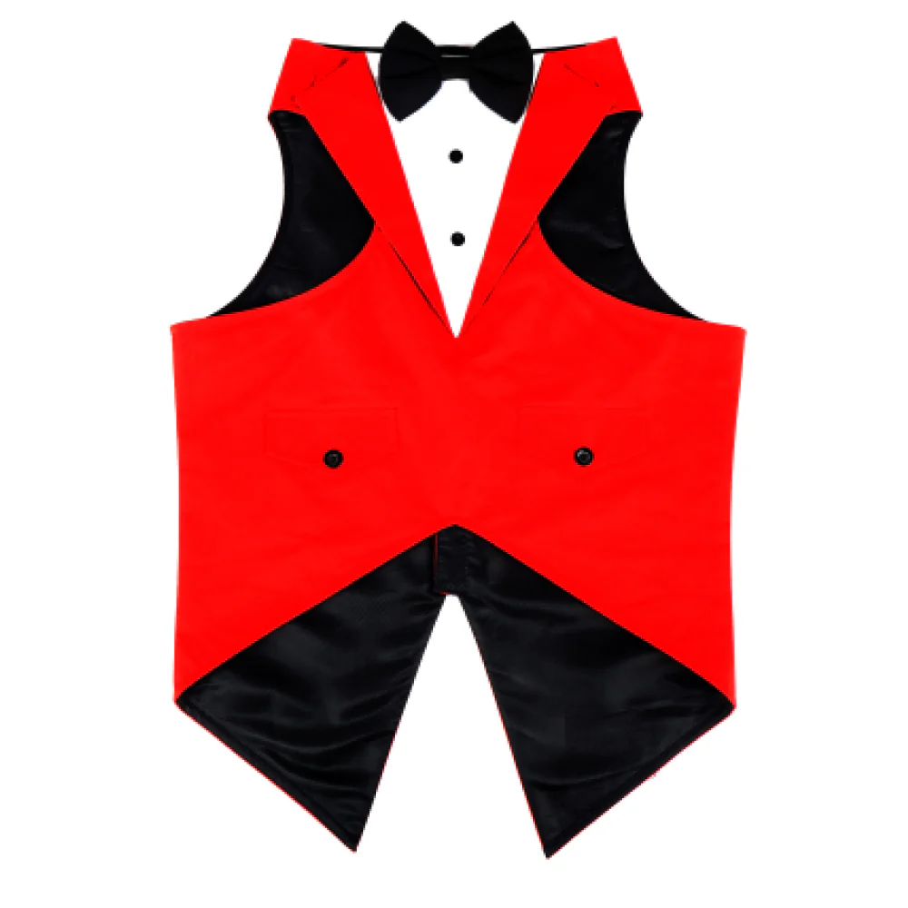 Dogobow Tuxedo for Dogs (Red) (Get a Bow Free) - Image 3