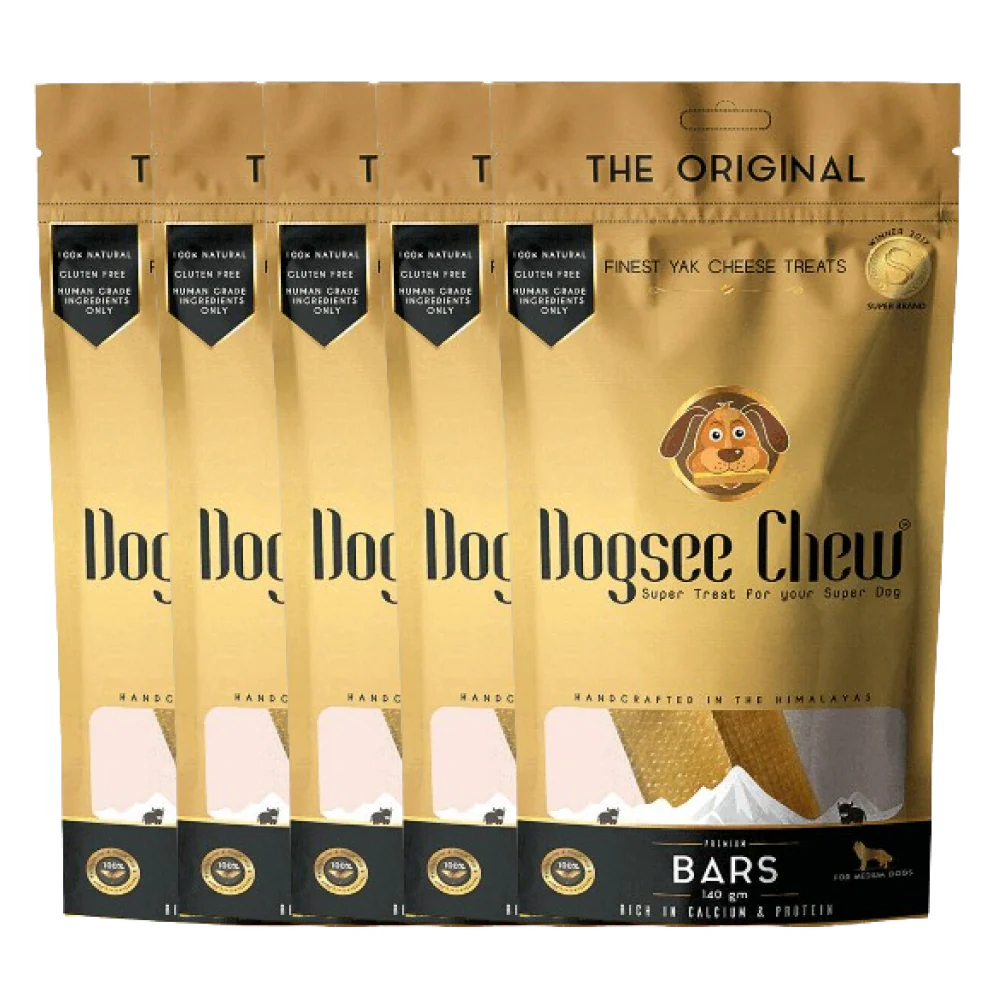 Dogsee Chew 100% Natural Yak Milk Bars Medium Breed Dog Treats - Image 4