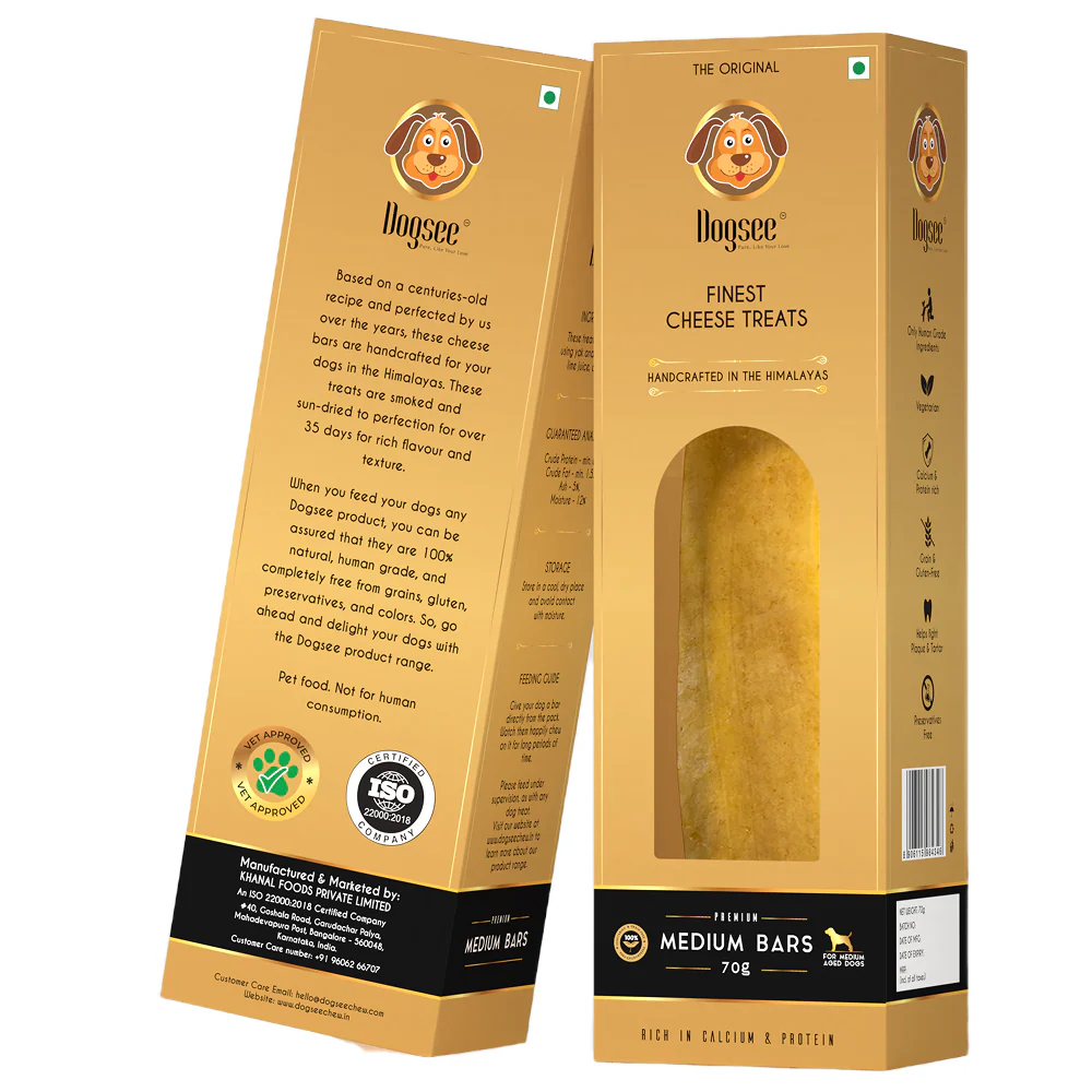 Dogsee Chew 100% Natural Yak Milk Bars Medium Breed Dog Treats - Image 7