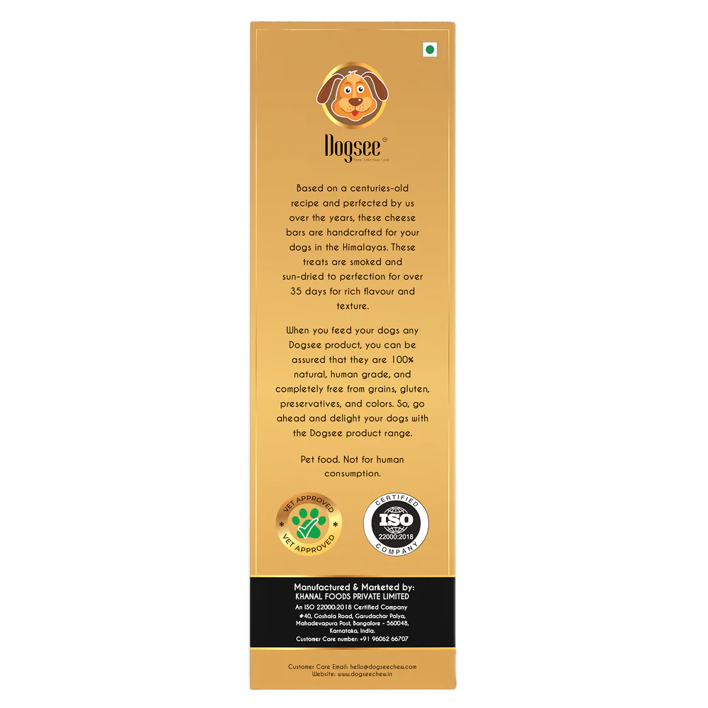 Dogsee Chew 100% Natural Yak Milk Bars Medium Breed Dog Treats - Image 8
