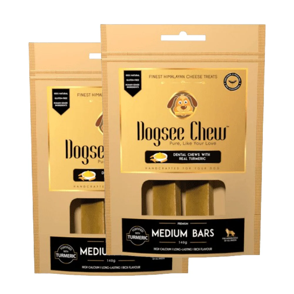 Dogsee Chew Turmeric Chew Bars Medium Breed Dog Treats - Image 3