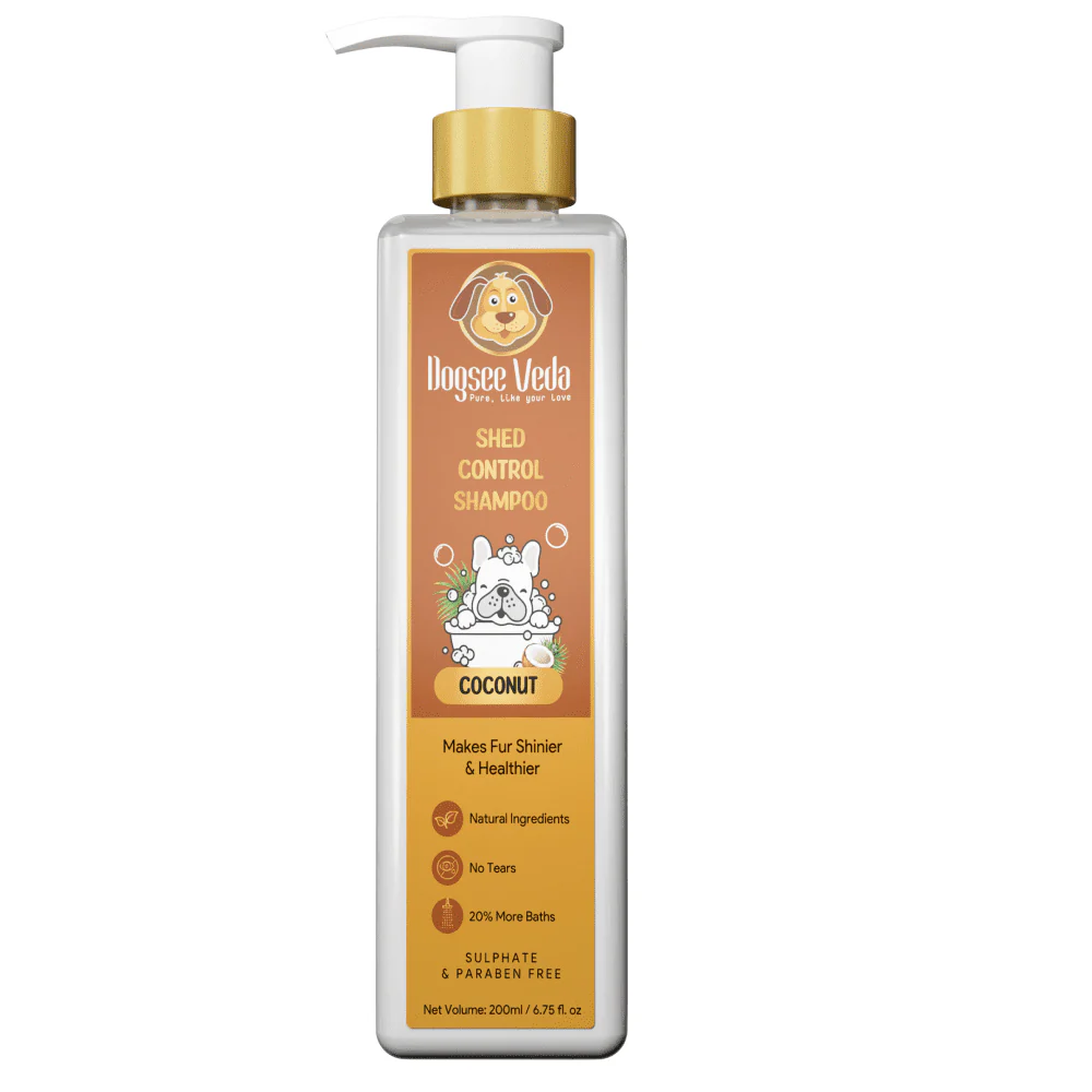 Dogsee Veda Shed Control Coconut Oil Shampoo for Dogs - Image 2