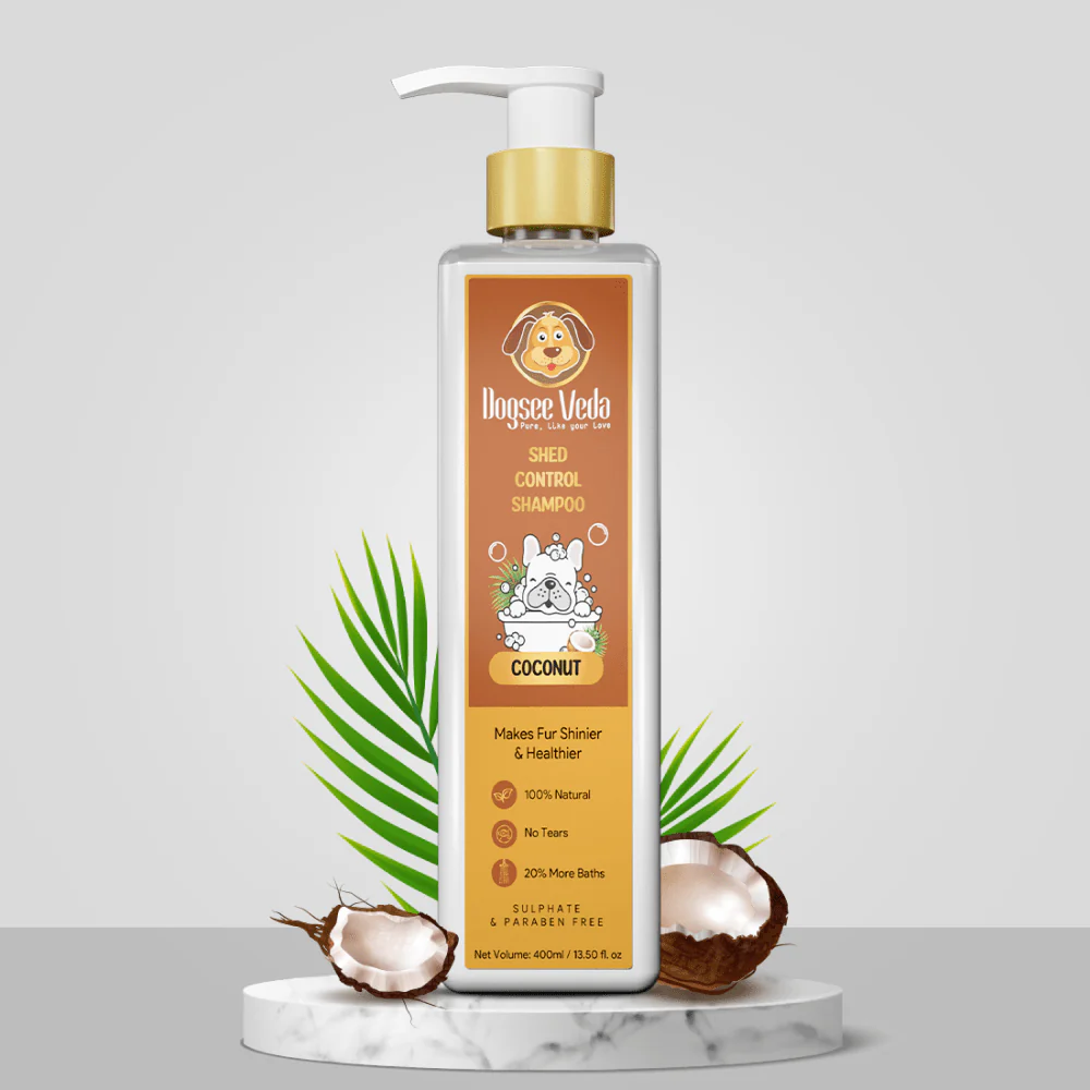 Dogsee Veda Shed Control Coconut Oil Shampoo for Dogs - Image 4