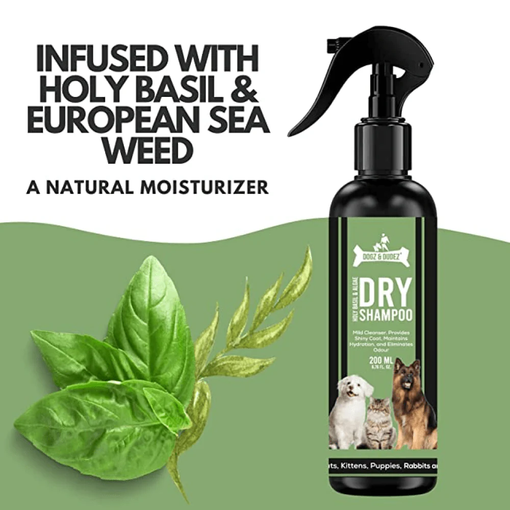 DOGZ & DUDEZ Dry Shampoo for Dogs and Cats - Image 5