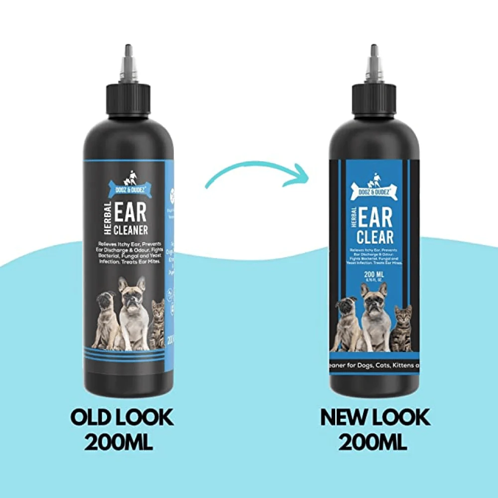 DOGZ & DUDEZ Herbal Ear Cleaner for Dogs and Cats - Image 2