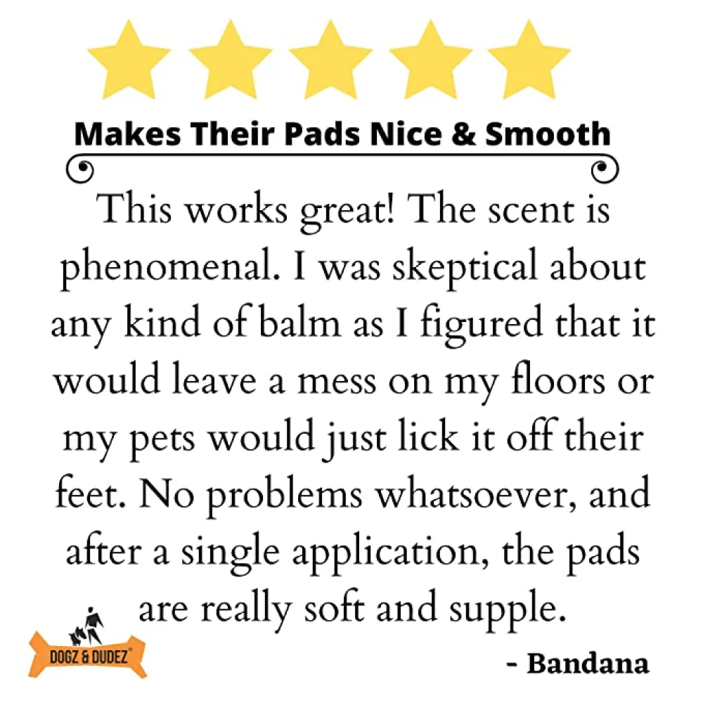 DOGZ & DUDEZ Mango Butter Paw Cream for Dogs and Cats - Image 8