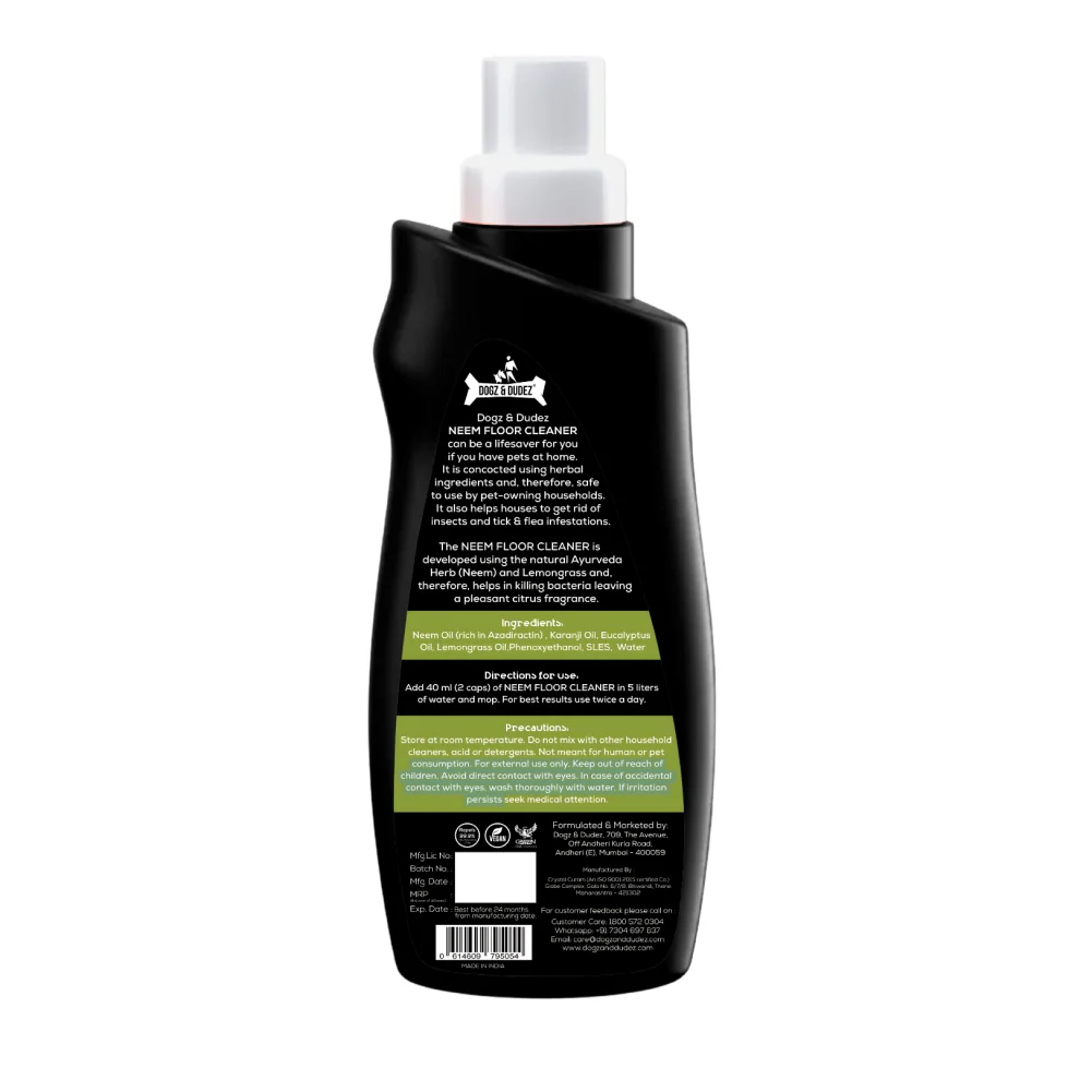 DOGZ & DUDEZ Tick and Flea Repellent Floor Cleaner for Dogs and Cats - Image 7