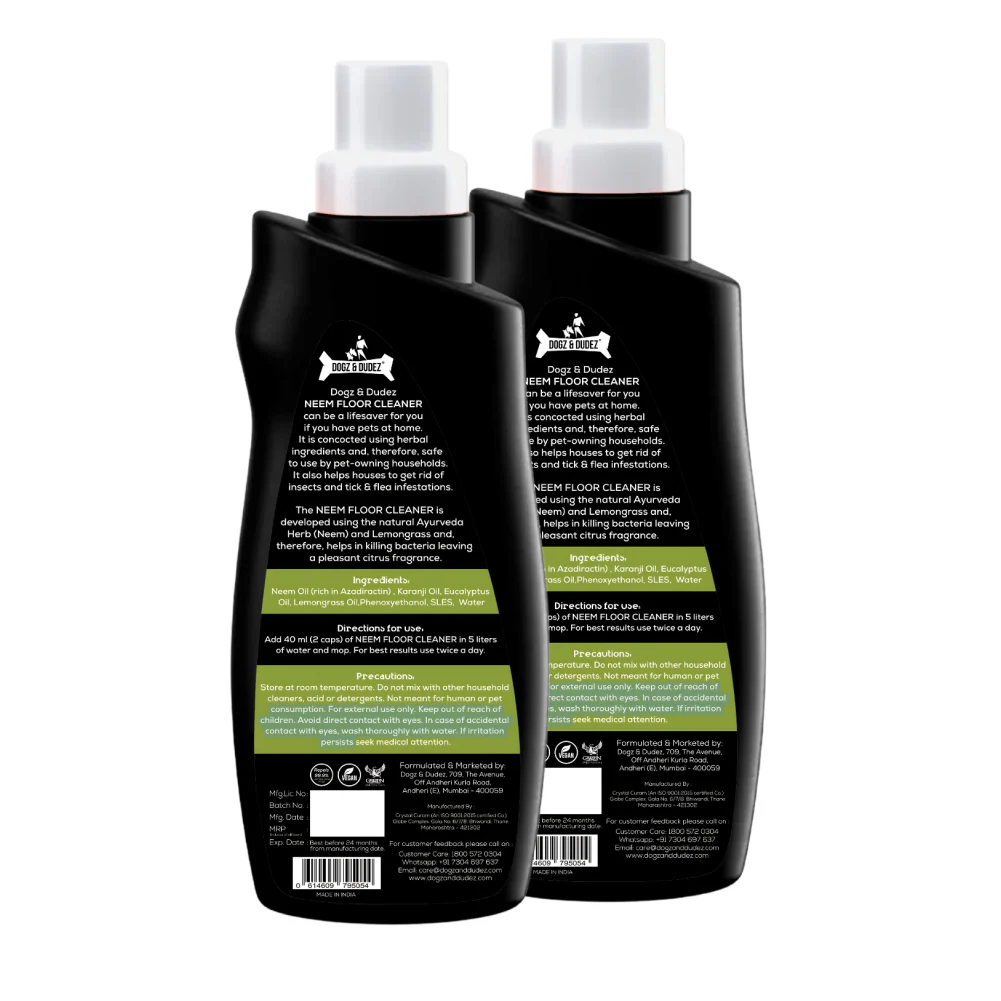 DOGZ & DUDEZ Tick and Flea Repellent Floor Cleaner for Dogs and Cats - Image 8