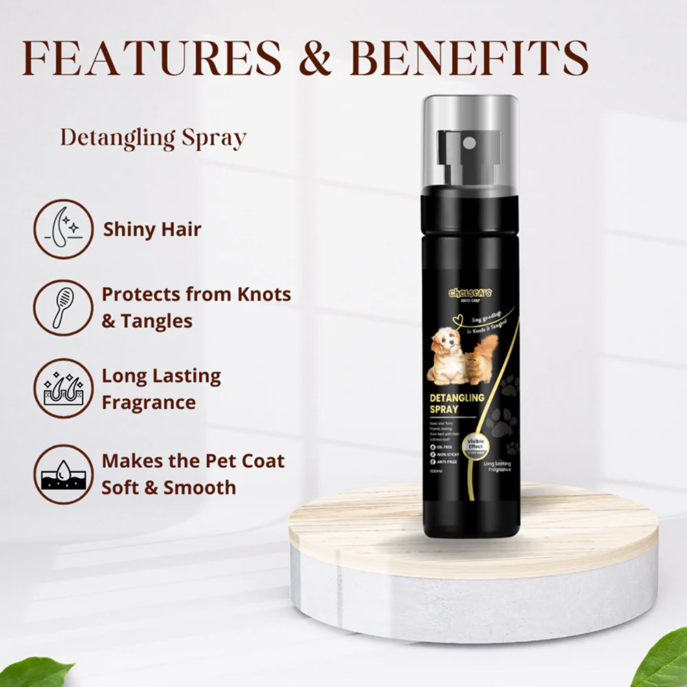 Dr. Chelsea's Detangling Spray for Dogs & Cats - Image 2