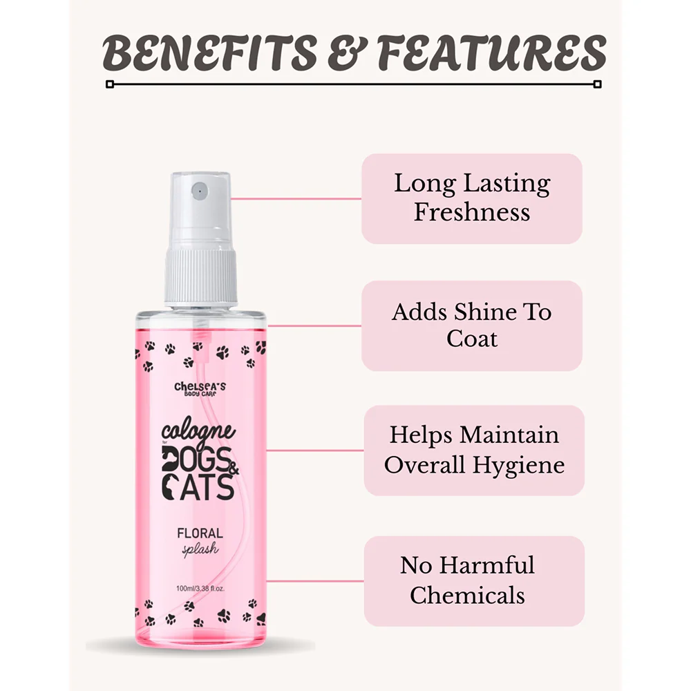 Dr. Chelsea's Floral Splash Cologne for Dogs and Cats - Image 2