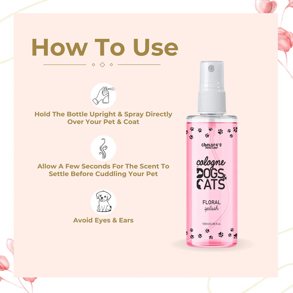 Dr. Chelsea's Floral Splash Cologne for Dogs and Cats - Image 6