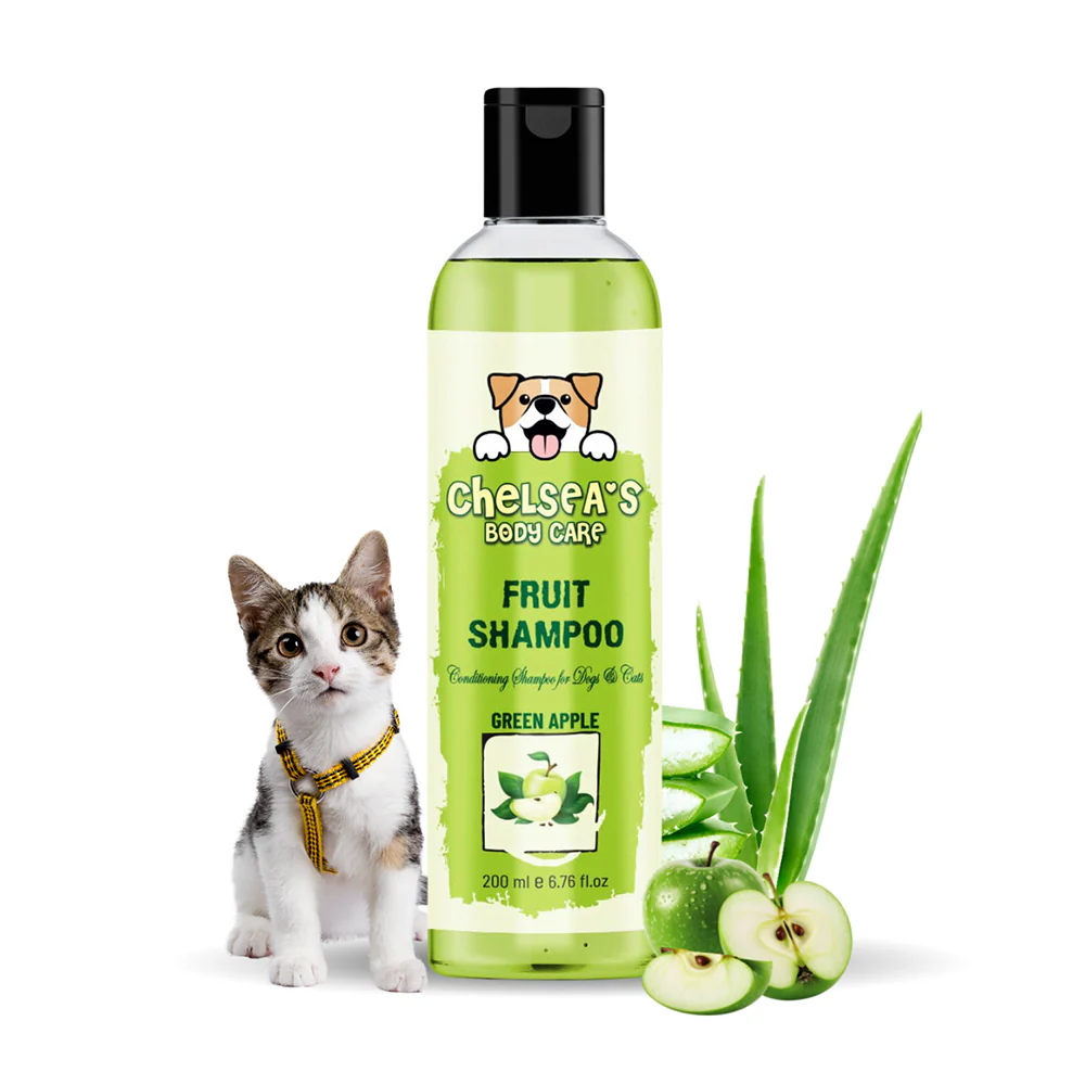 Dr. Chelsea's Green Apple Fruit Conditing Shampoo for Cats & Dogs - Image 7