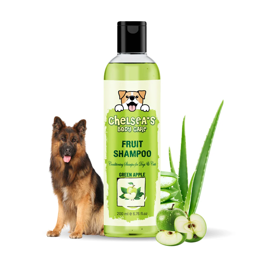 Dr. Chelsea's Green Apple Fruit Conditing Shampoo for Cats & Dogs - Image 8