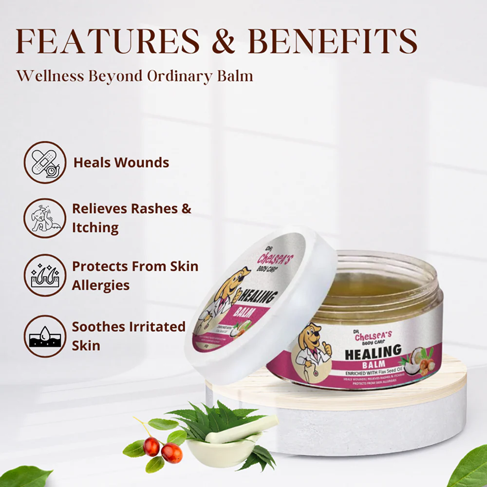 Dr. Chelsea's Neem Oil Enriched Healing Balm for Dog & Cat - Image 2