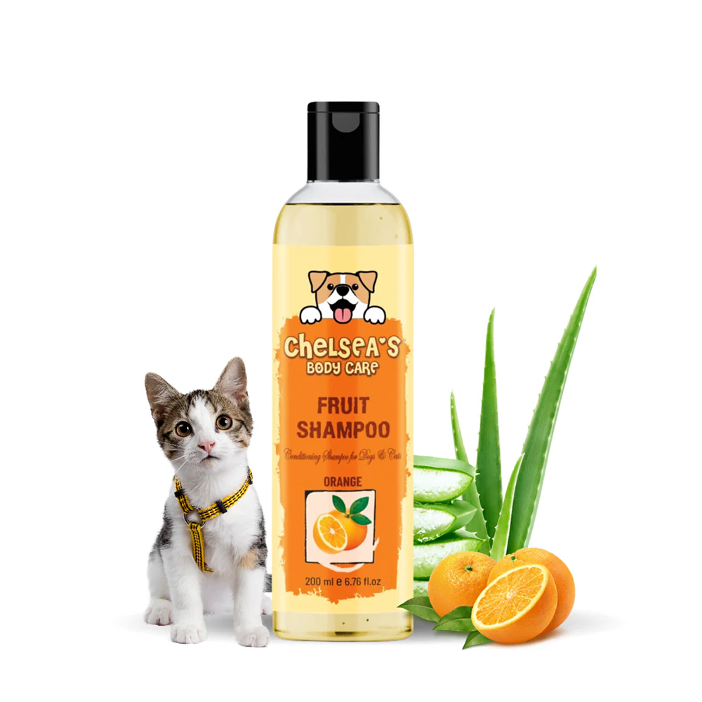 Dr. Chelsea's Orange Fruit Conditing Shampoo for Cats & Dogs - Image 7