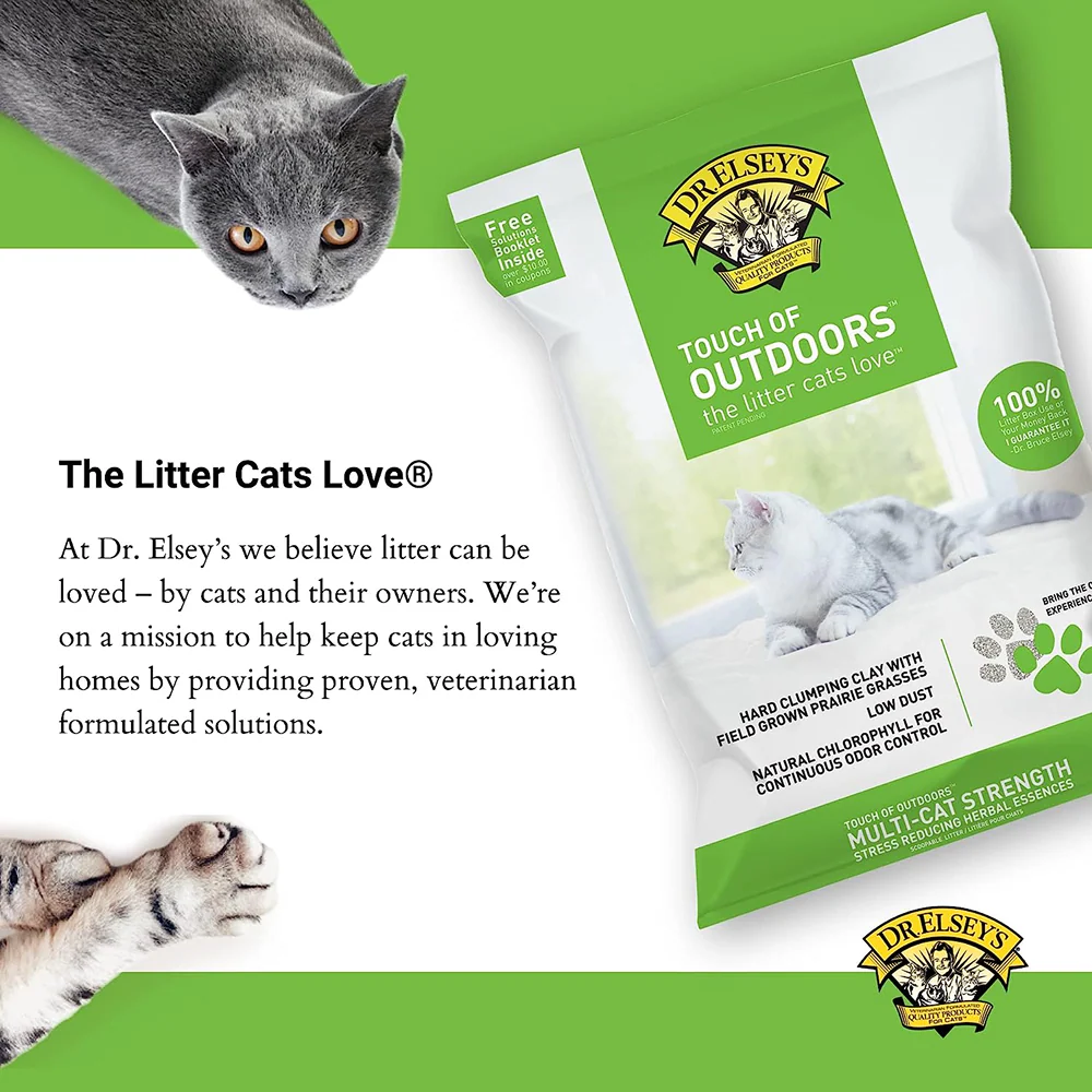 Dr. Elsey's PC Touch of Outdoors Scented Cat Litter - Image 5