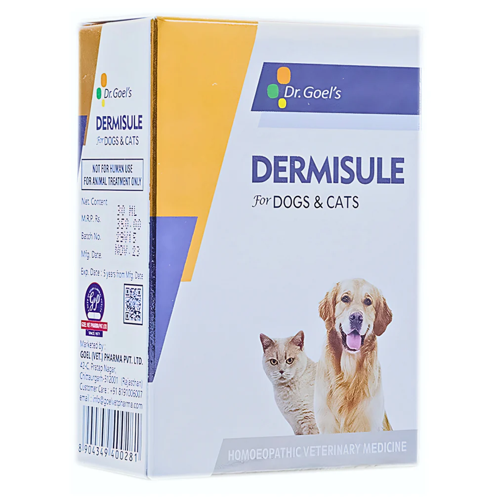 Dr Goel's Dermisule for Dogs and Cats (30ml) - Image 4