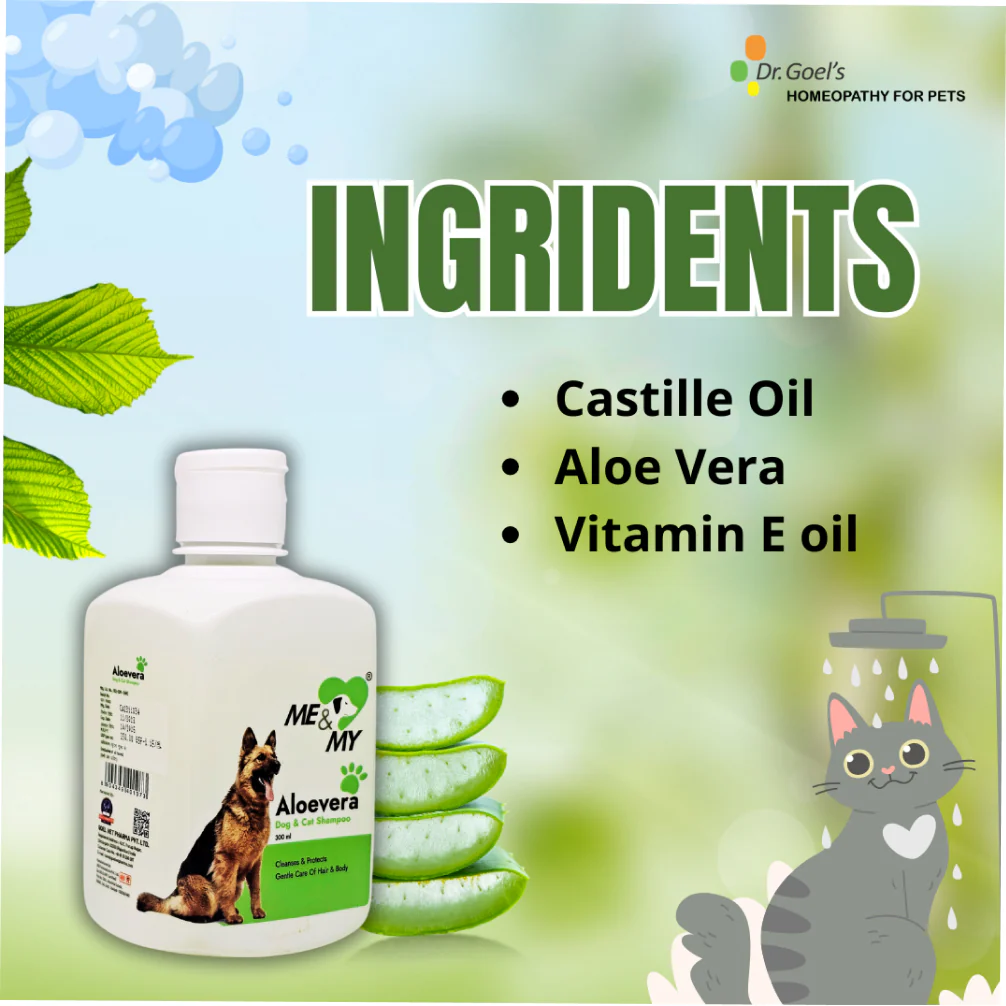 Dr Goel's Me & My Aloevera Shampoo for Dogs and Cats - Image 4