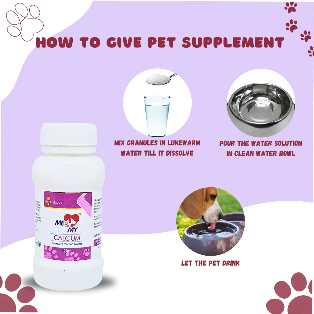 Dr Goel's Me & My Calcium Supplements for Dogs and Cats - Image 3