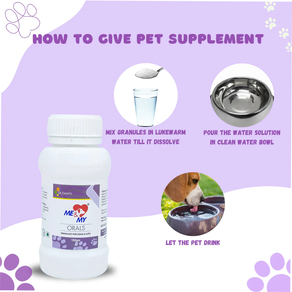 Dr Goel's Me & My Oral Supplements for Dogs and Cats - Image 3