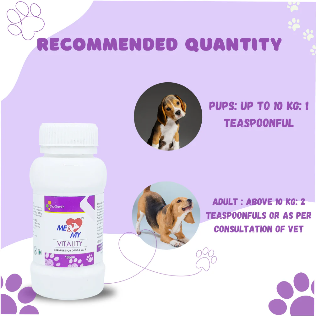 Dr Goel's Me & My Vitality Supplements for Dogs and Cats - Image 3