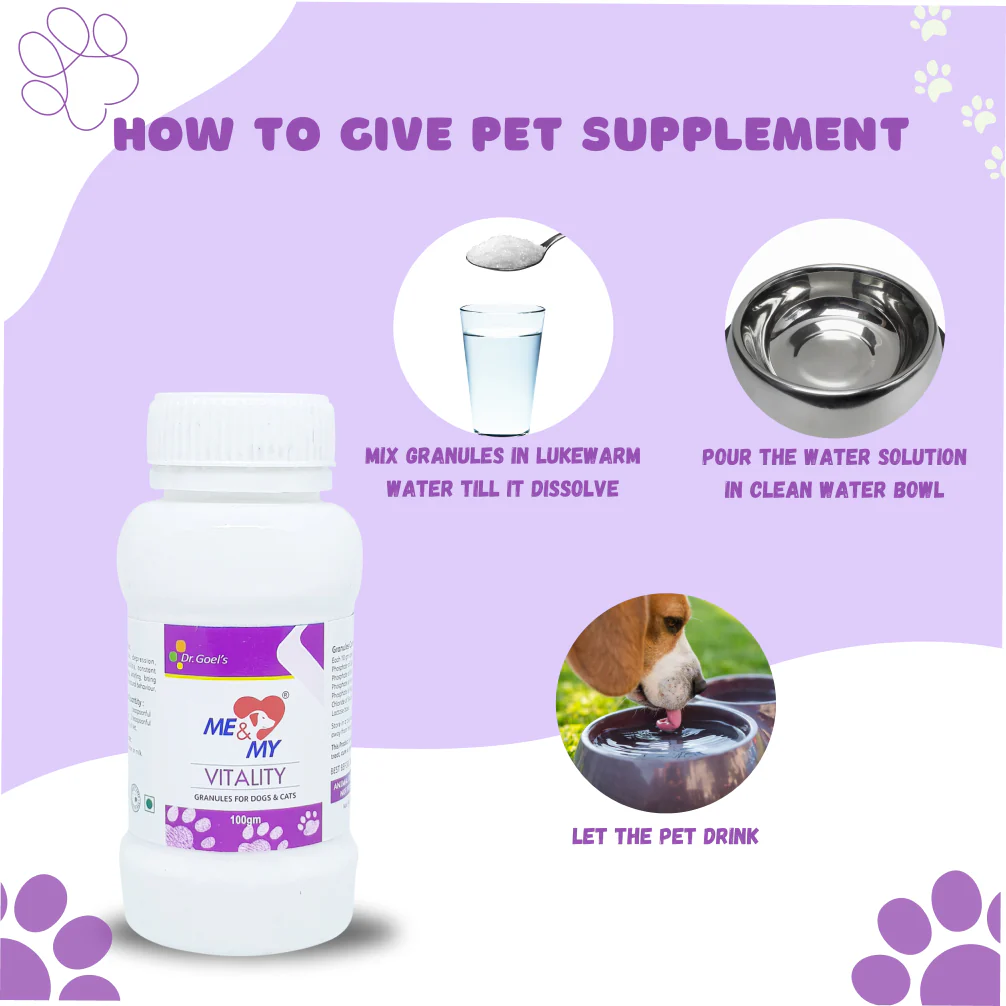 Dr Goel's Me & My Vitality Supplements for Dogs and Cats - Image 4