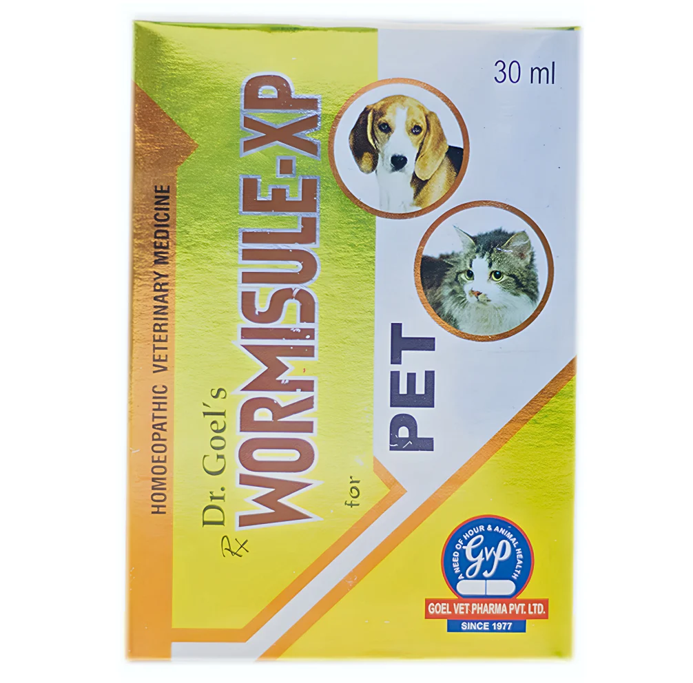 Dr Goel's Wormisule XP Dewormer for Dogs and Cats (30ml) - Image 2