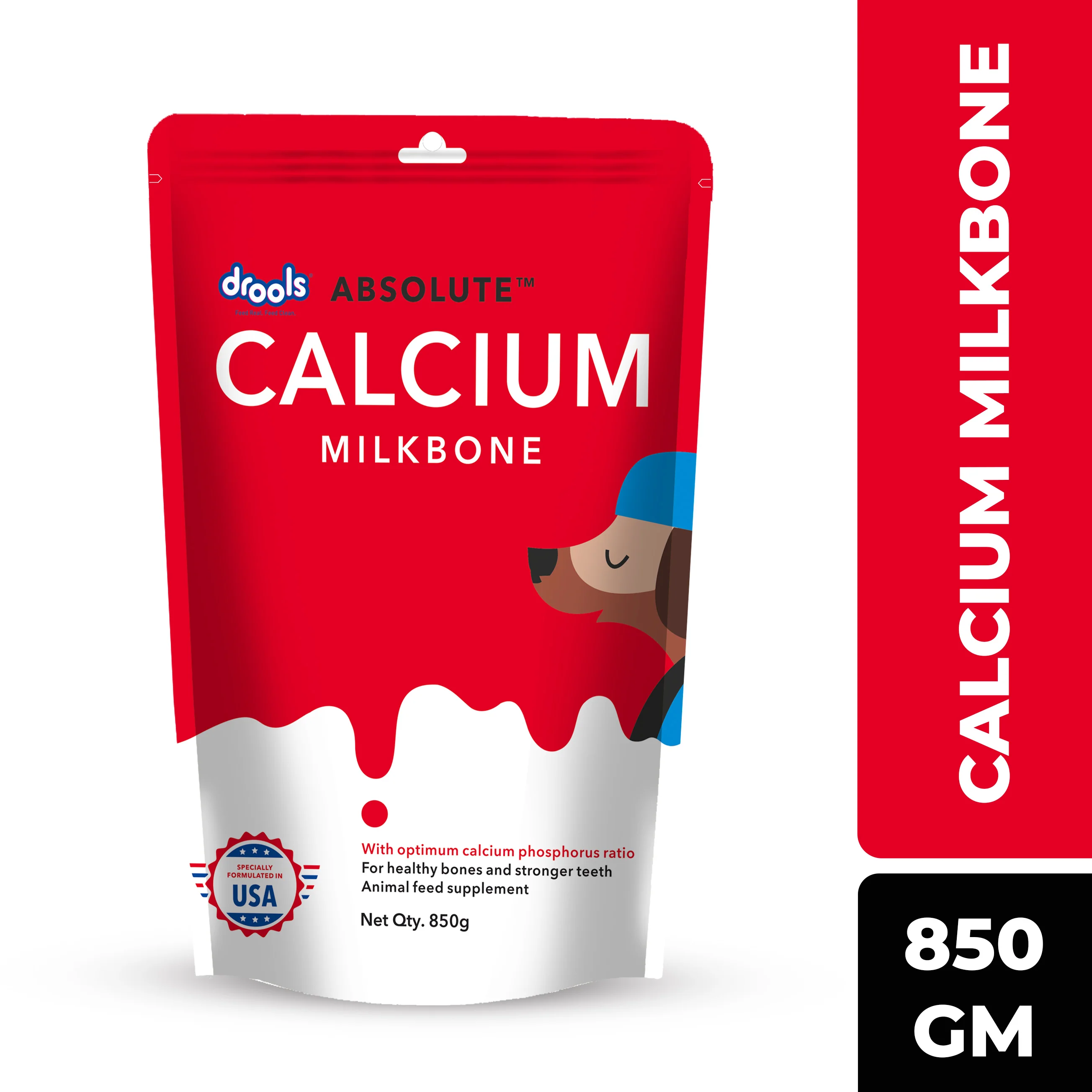 Drools Absolute Calcium Bone Pouch for Dogs - Image 8