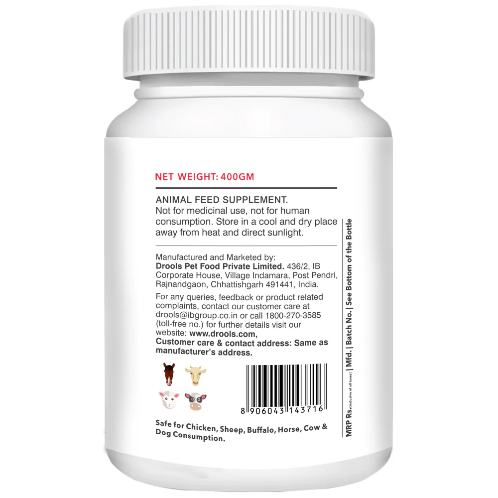 Drools Absolute Calcium, Vitamin and Skin & Coat Dog Supplement Tablets Combo - Image 7