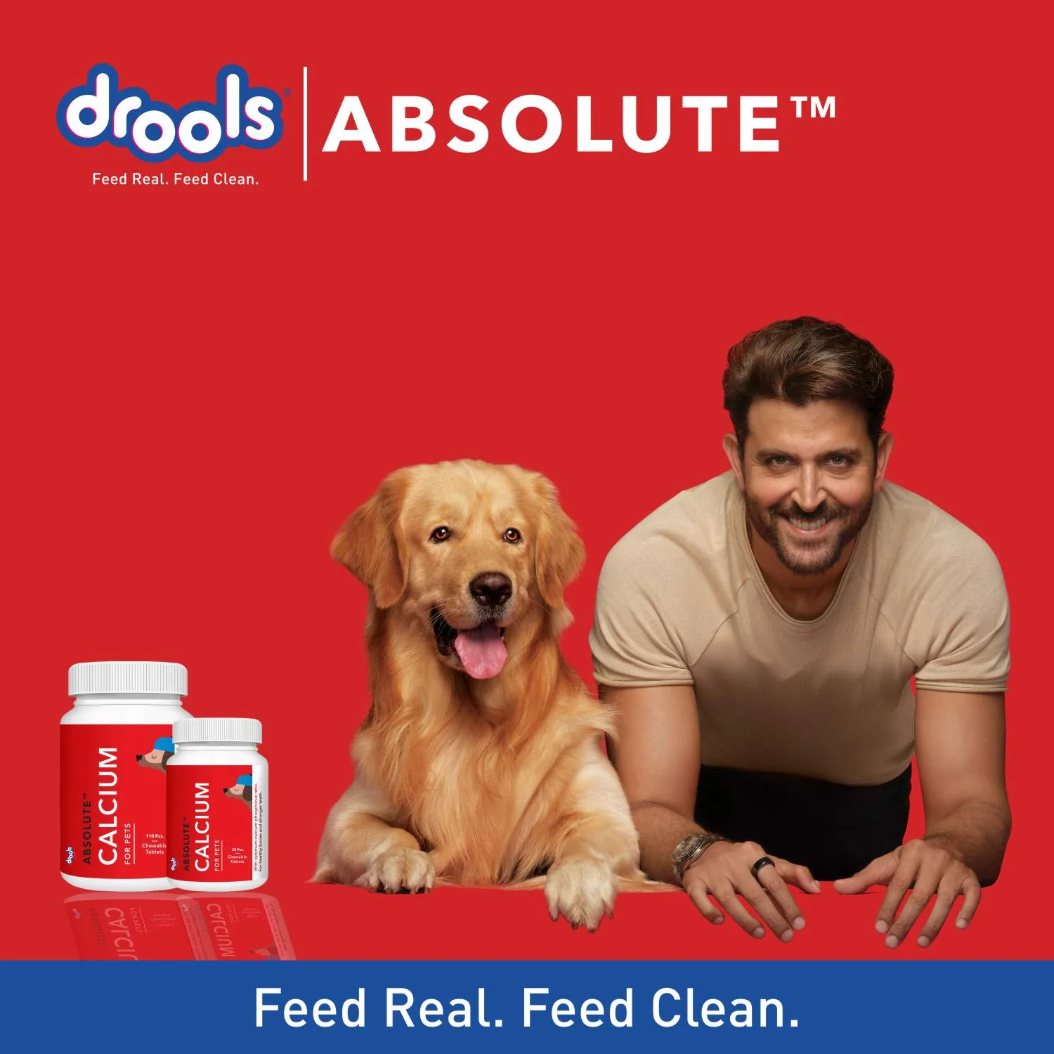 FG - Drools Absolute Calcium Dog Supplement Tablets - Image 4