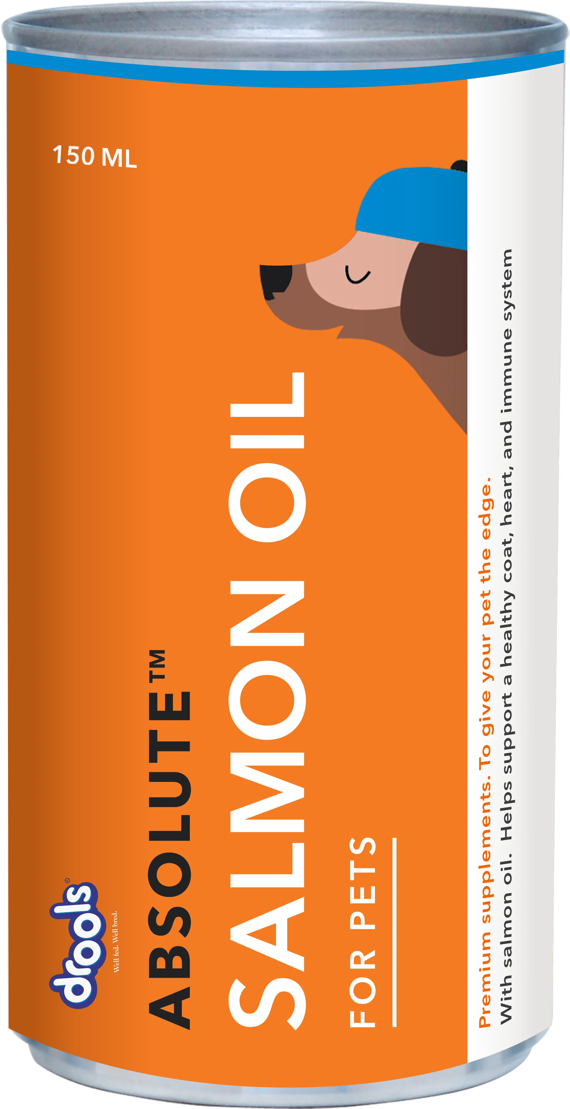 Drools Absolute Salmon Oil Syrup Supplement for Dogs - Image 2