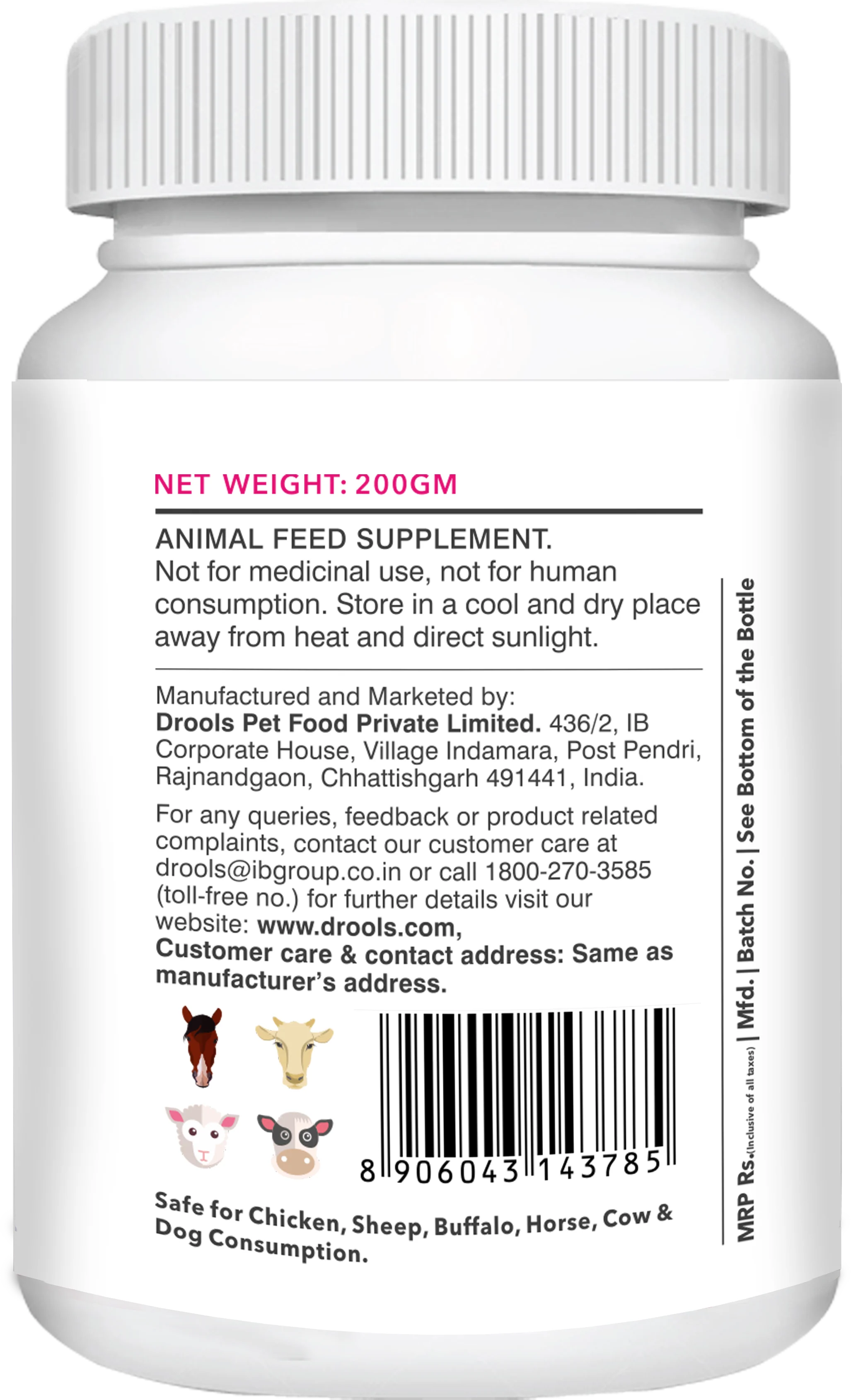 Drools Absolute Skin & Coat Supplement Tablets for Dogs - Image 9