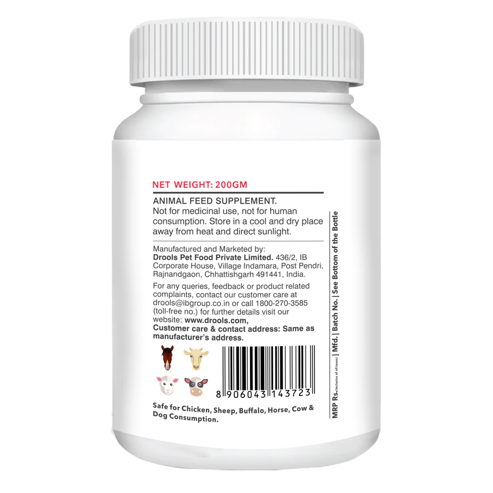 Drools Absolute Vitamin and Absolute Calcium Dog Supplement Tablets Combo - Image 16