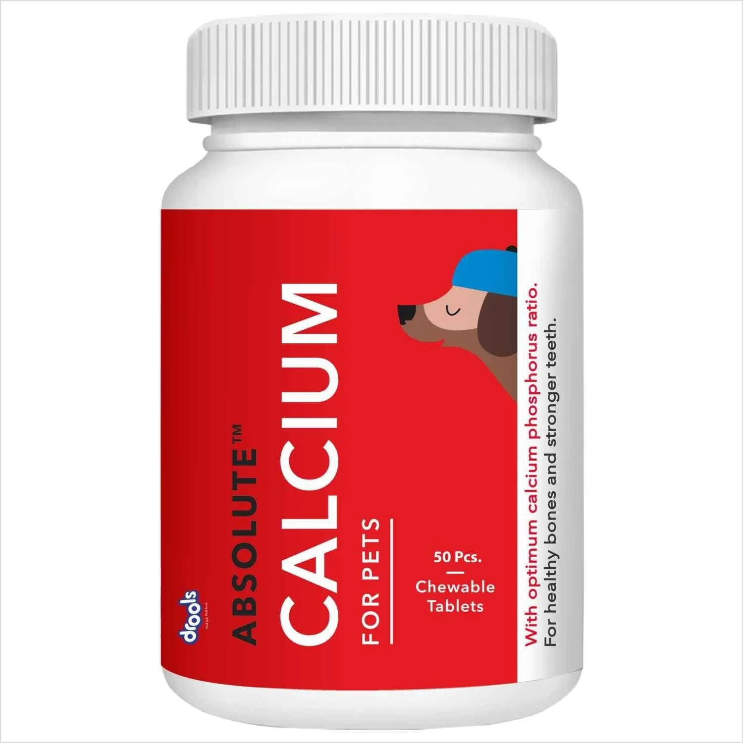 Drools Absolute Vitamin and Absolute Calcium Supplement Tablets for Dogs Combo - Image 14