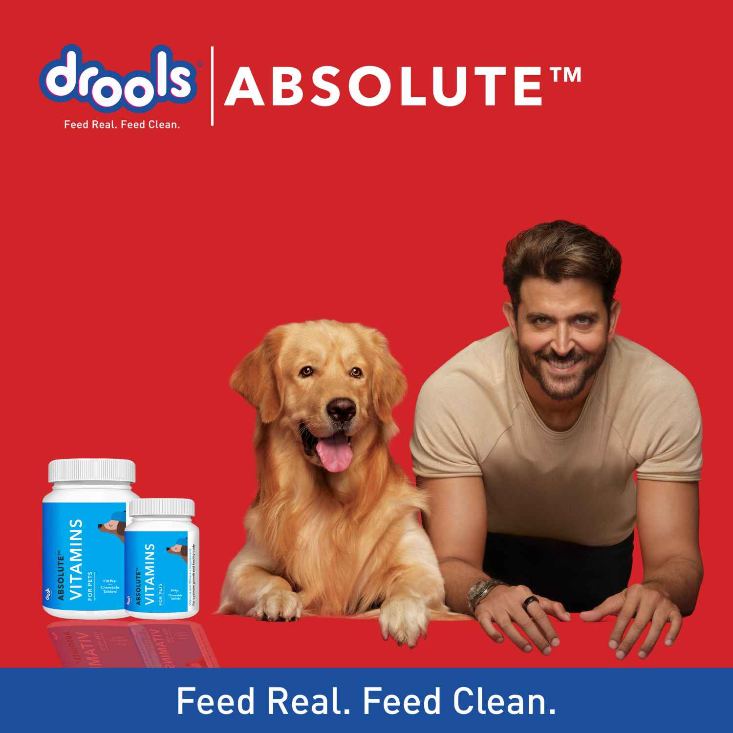 Drools Absolute Vitamin and Absolute Calcium Supplement Tablets for Dogs Combo - Image 5