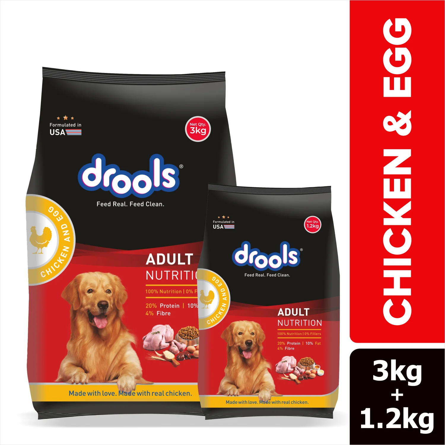 Drools Chicken and Egg Adult Dog Dry Food - Image 15