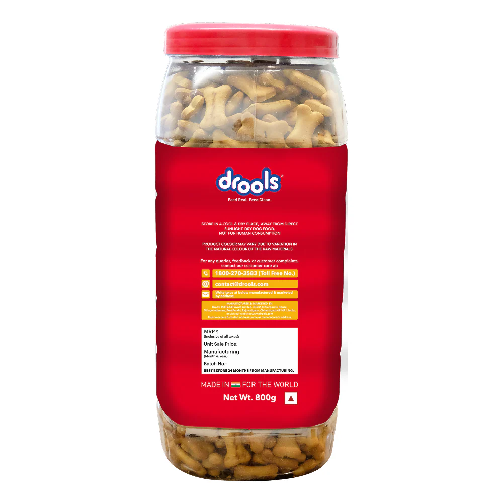 Drools Chicken and Egg Biscuit Dog Treats - Image 2
