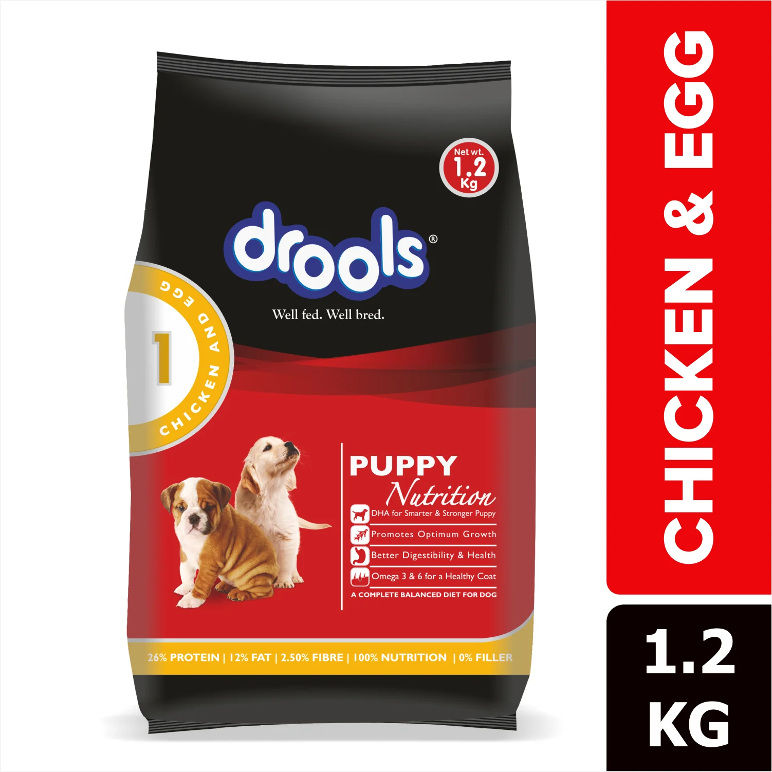 Drools Chicken and Egg Puppy Dog Dry Food - Image 13