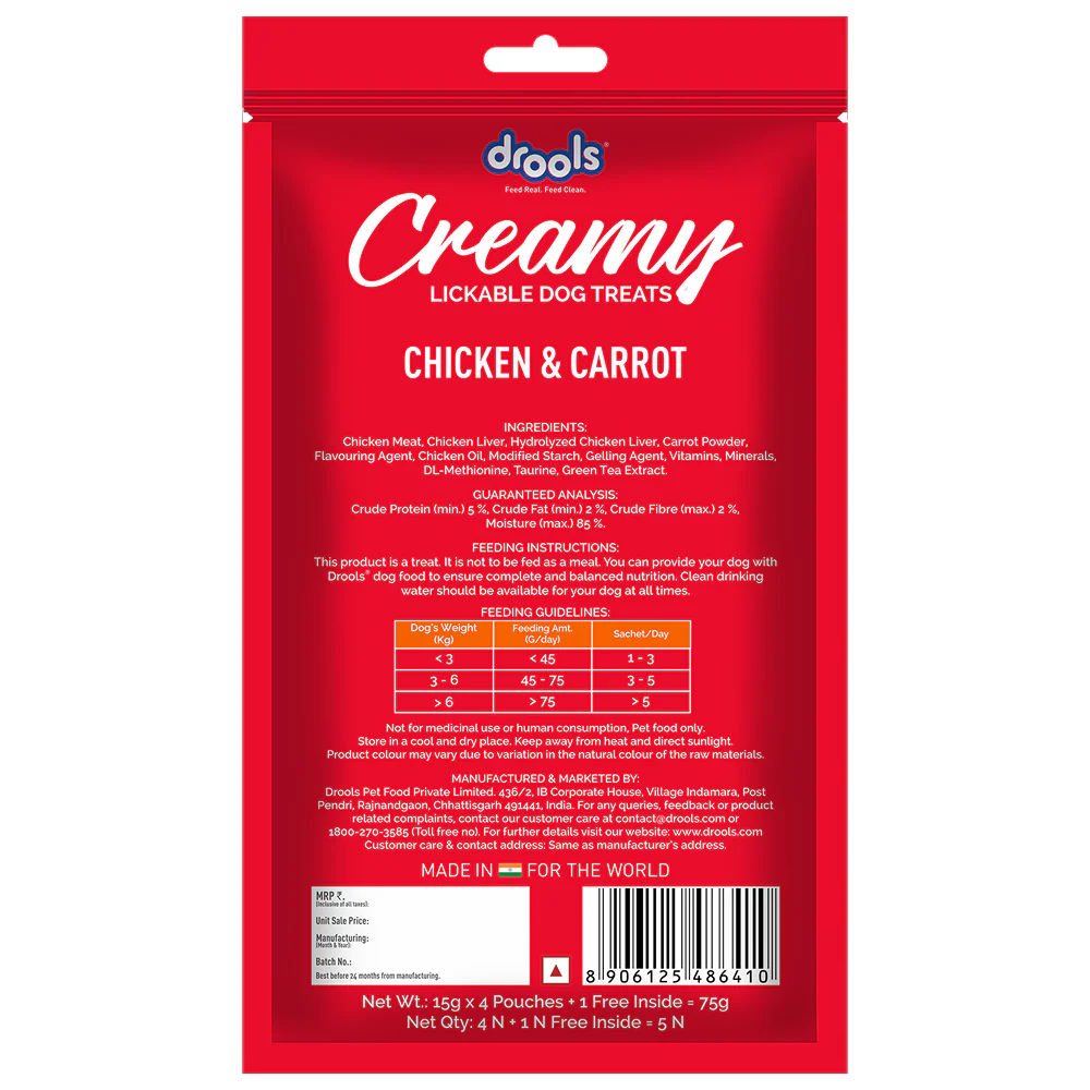 Drools Chicken & Carrot Creamy Dog Treats - Image 11