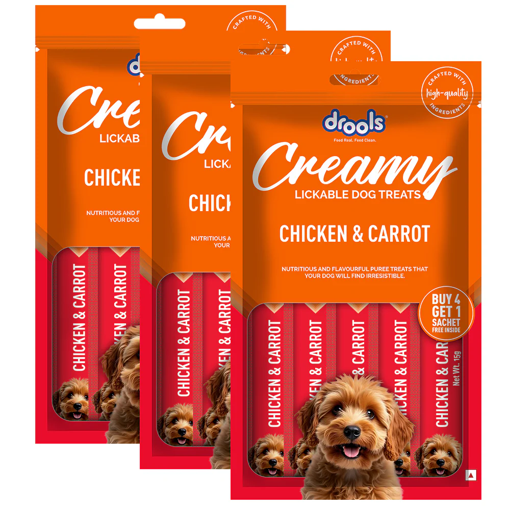 Drools Chicken & Carrot Creamy Dog Treats - Image 4