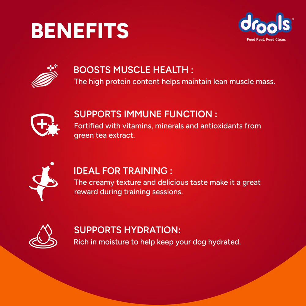 Drools Chicken & Carrot Creamy Dog Treats - Image 5