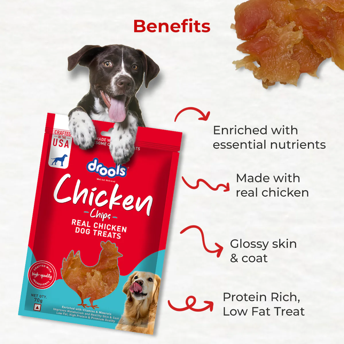 Drools Chicken Chips Dog Treats - Image 4