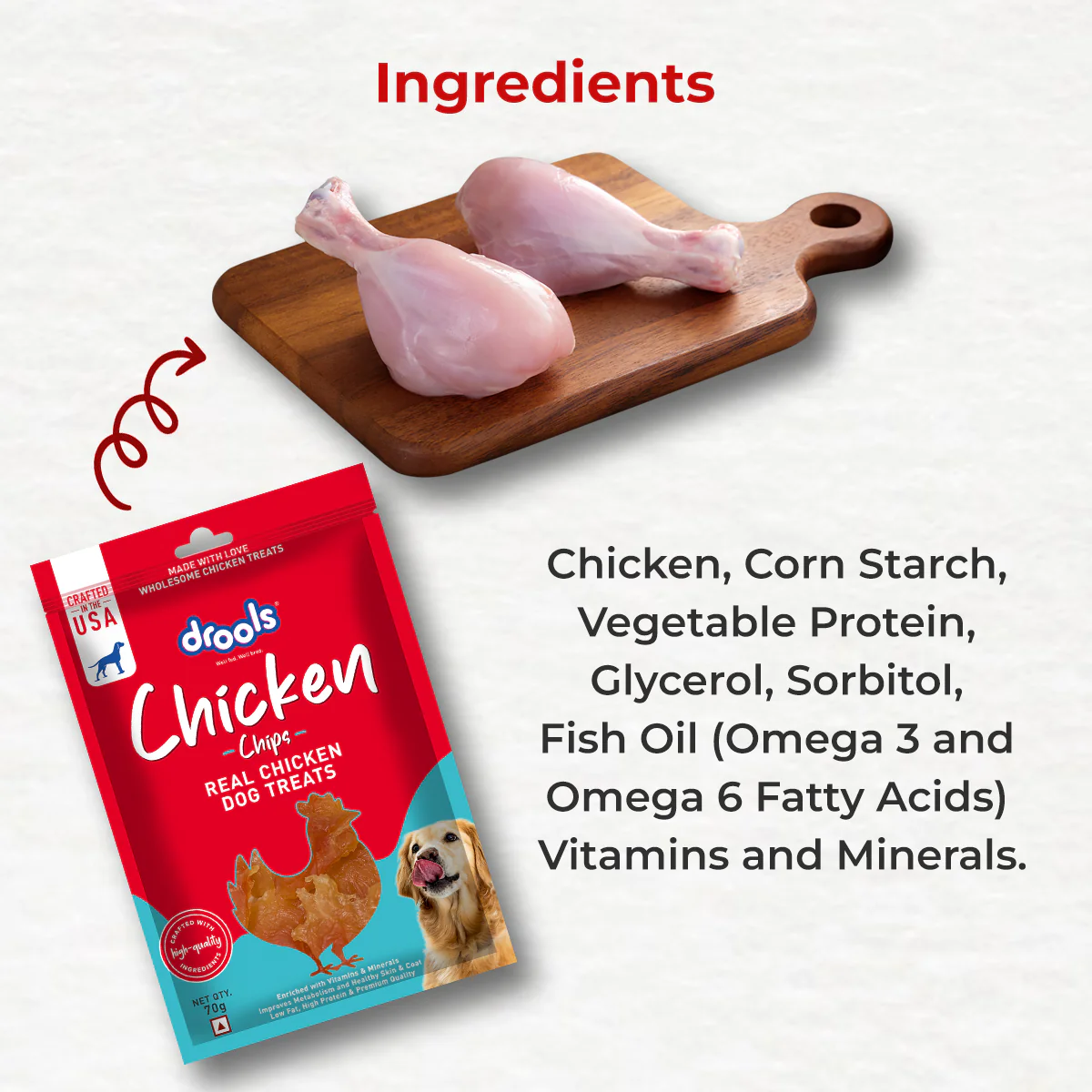 Drools Chicken Chips Dog Treats - Image 5