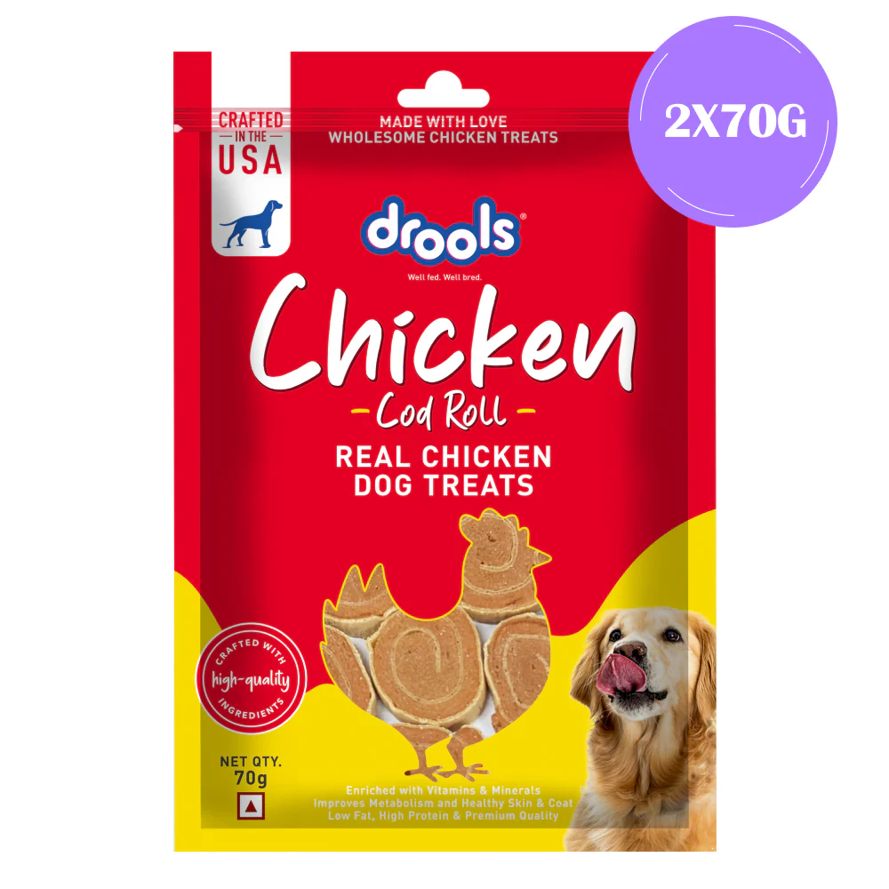 Drools Chicken Cod Roll Dog Treats - Image 8